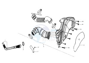 EURO MX - 125 cc drawing INTAKE