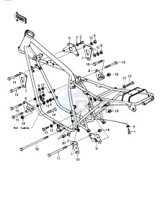 KZ 440 A [LTD] (A1) [LTD] drawing FRAME FITTINGS -- 80 A1- -