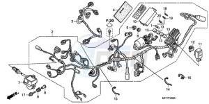 XL700V9 F / CMF drawing WIRE HARNESS