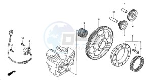 VT750DCA SHADOW SPIRIT drawing PULSE GENERATOR