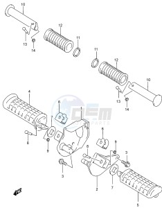 GZ250 (K3) drawing CYLINDER