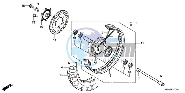 FRONT WHEEL