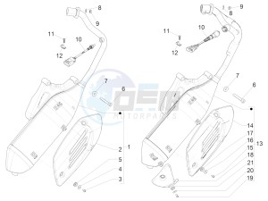 150 Sprint 4T 3V ie (APAC) (AU, CD, EX, JP, RI, TH, TN) drawing Silencer