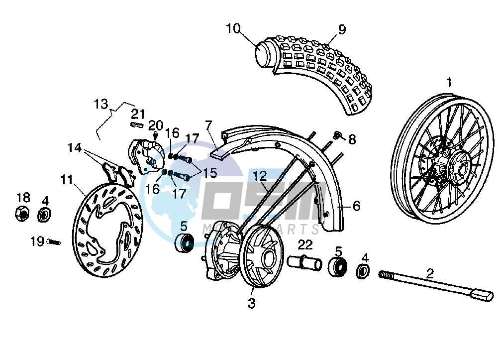 FRONT WHEEL