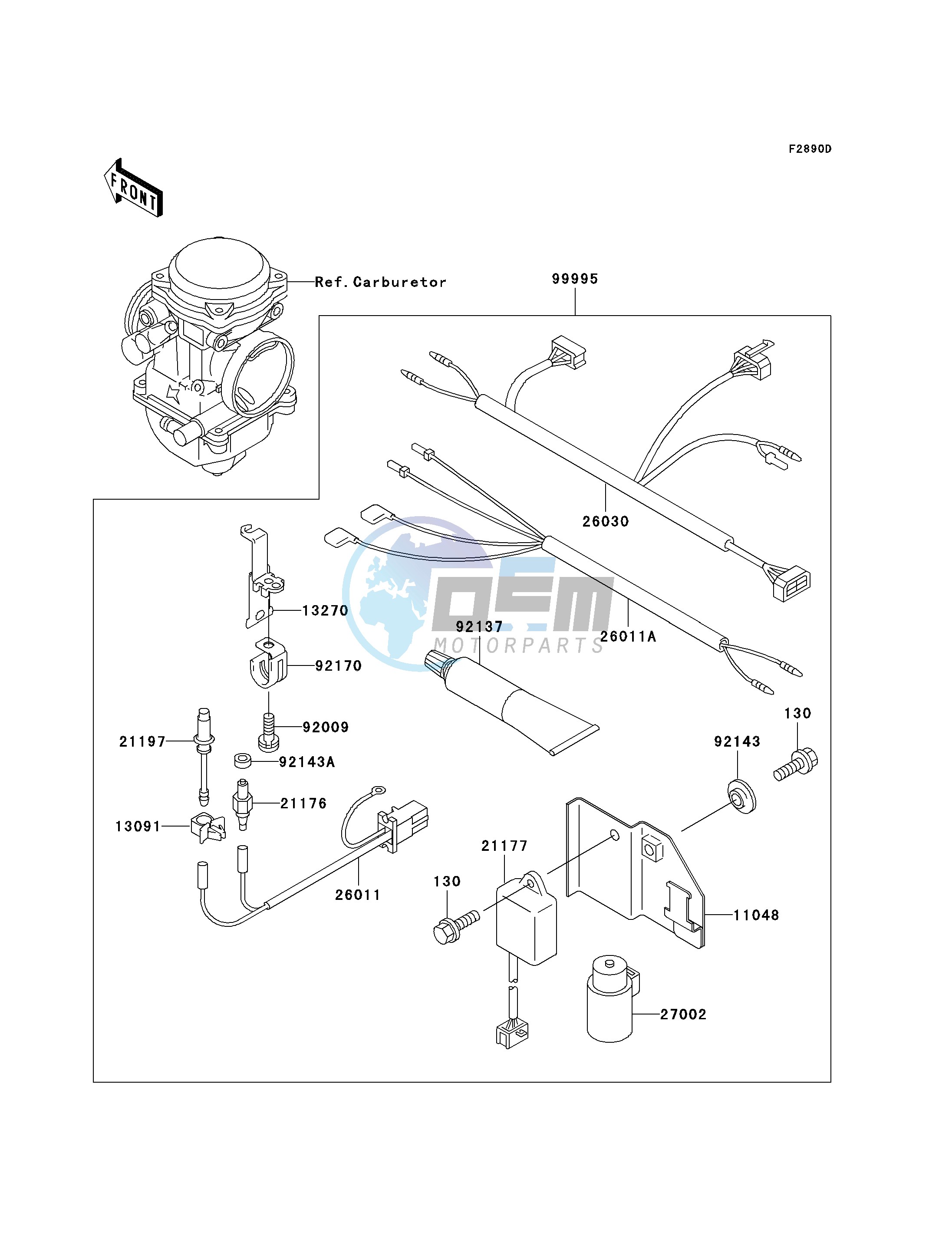 OPTIONAL PARTS -- CARBURETOR- -