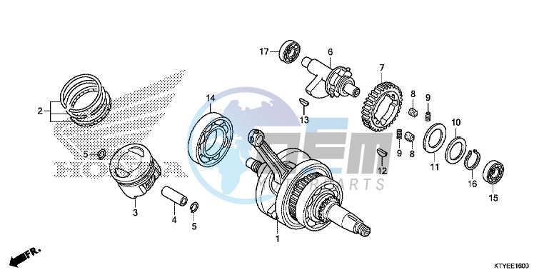 CRANKSHAFT/PISTON