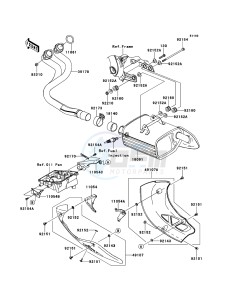 VERSYS_ABS KLE650DEF XX (EU ME A(FRICA) drawing Muffler(s)