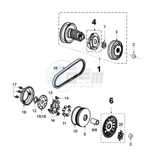 FIGHT FR drawing CLUTCH 4 HOLES