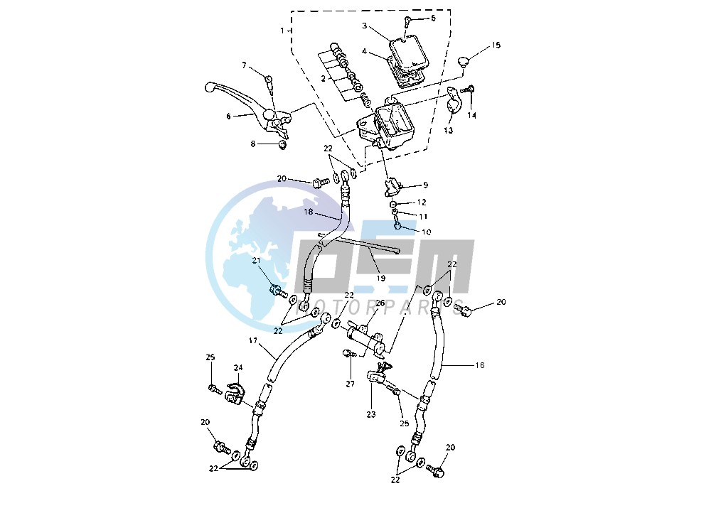 FRONT MASTER CYLINDER 1