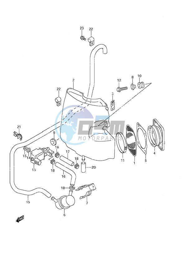 Silencer (S/N 681339 to 68XXXX)