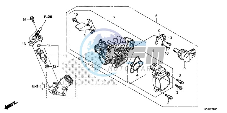 THROTTLE BODY/FUEL INJECTOR