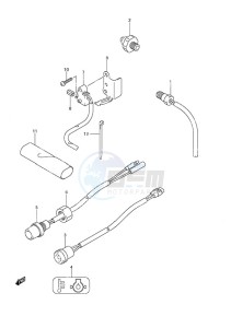 DF 9.9A drawing Sensor/Switch Non-Remote Control