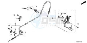 NSA700A9 Australia - (U / MME REF) drawing PARKING BRAKE