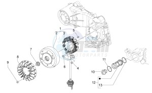 SCARABEO 50 4T 4V (EMEA) drawing Cdi magneto assy