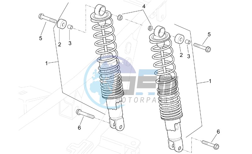 Rear Shock absorber