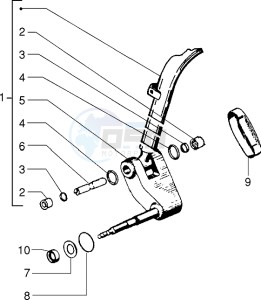 PX 200 E drawing Steering column