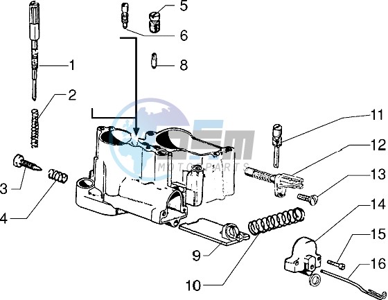 Carburettor lower