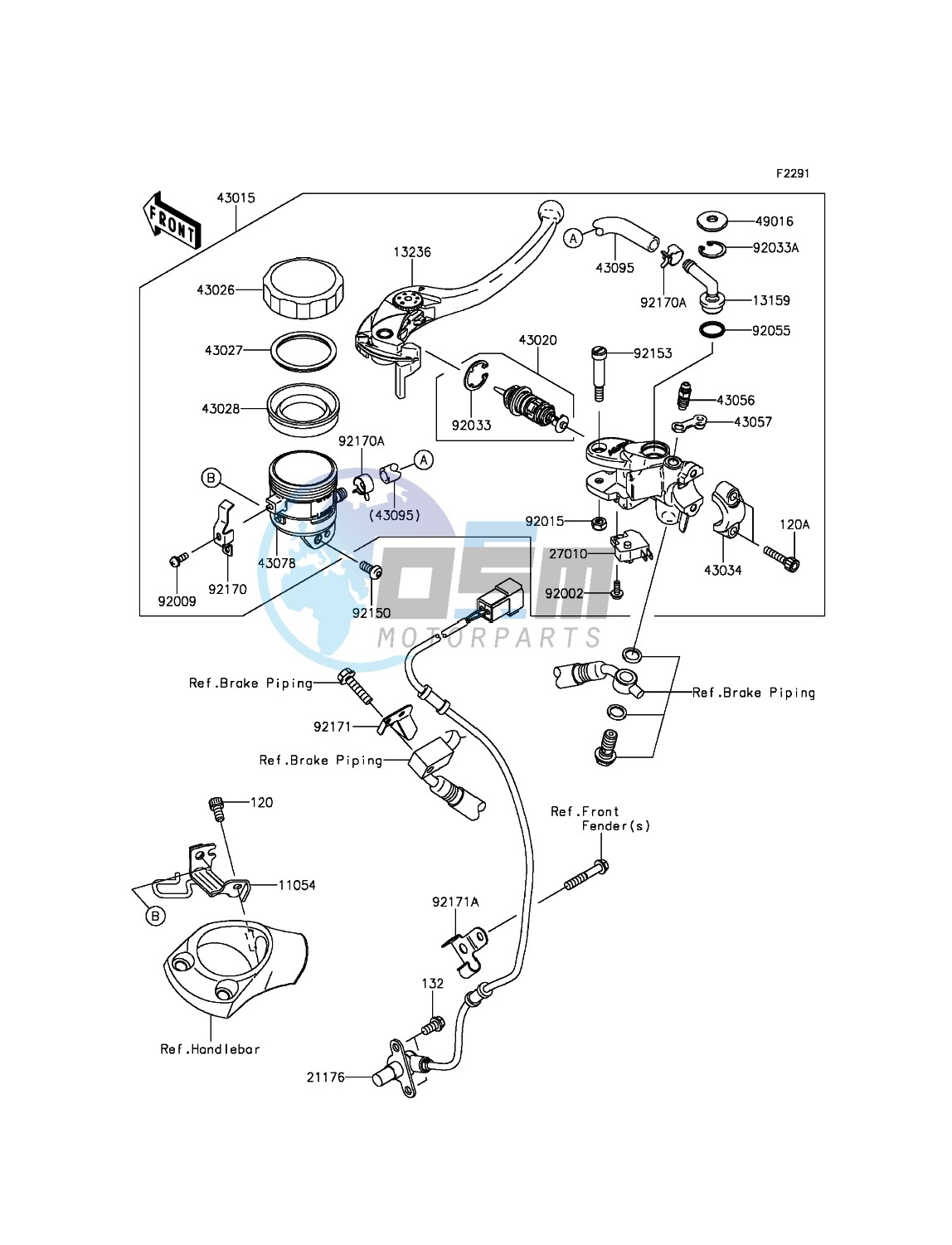 Front Master Cylinder