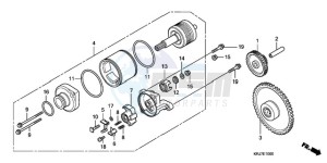 FES1259 Europe Direct - (ED / 2ED) drawing STARTING MOTOR