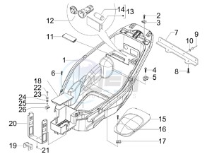 Nexus 300 ie e3 drawing Helmet box - Undersaddle