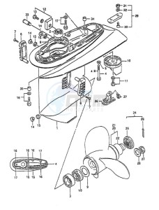 DT 55 drawing Gear Case