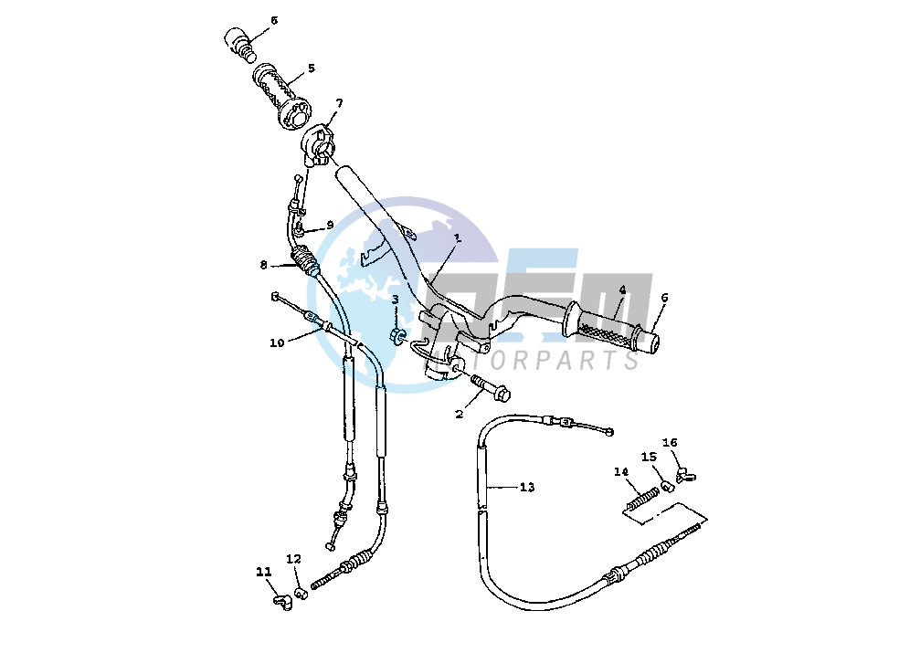 STEERING HANDLE -CABLE