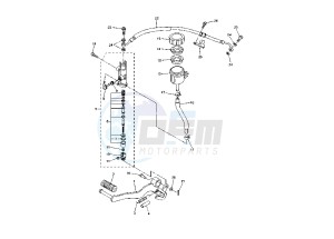 FZ1 FAZER 1000 drawing REAR MASTER CYLINDER