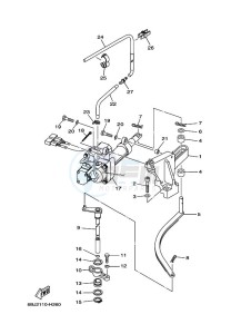 LF300TURH drawing THROTTLE-CONTROL