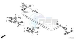 TRX700XX9 Australia - (U) drawing STABILIZER