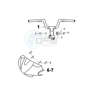 VIVA CA2 drawing HANDLEBAR