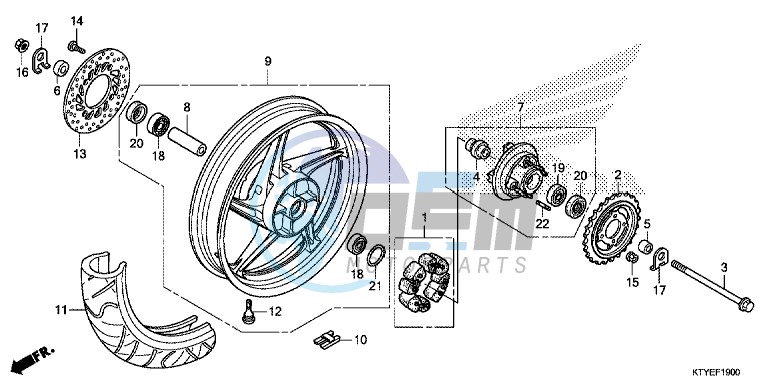 REAR WHEEL