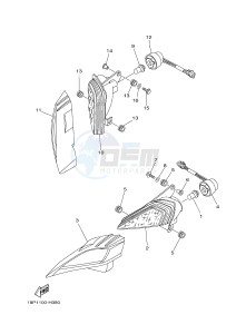 YFZ450R YFZ450RD (18PS 18PP) drawing HEADLIGHT