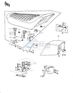 KH 400 A (A3-A5) drawing SEAT_SEAT COVER