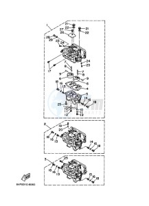 150AETX drawing CARBURETOR