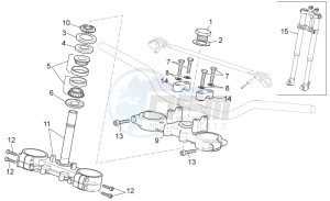 RX-SX 125 2008-2010 drawing Front Fork