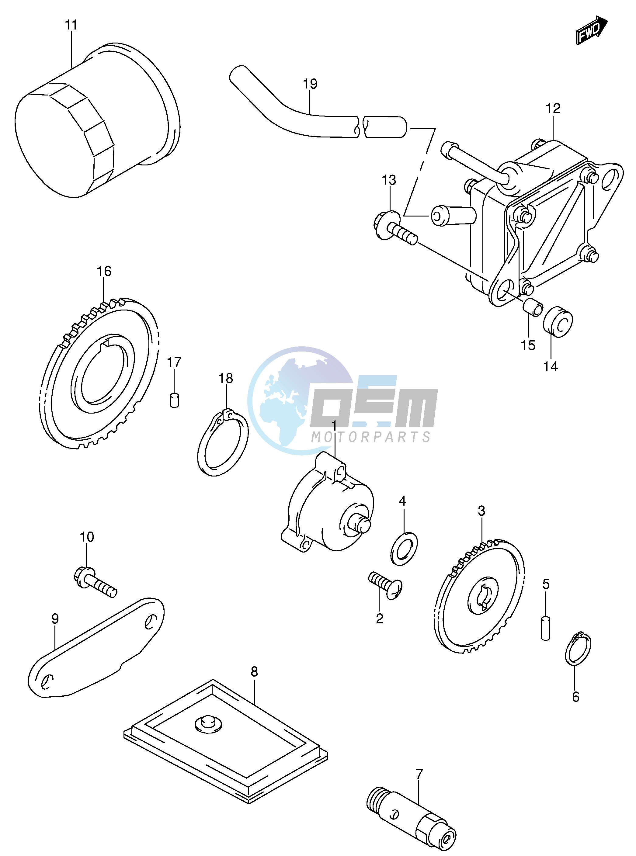 OIL PUMP   FUEL PUMP