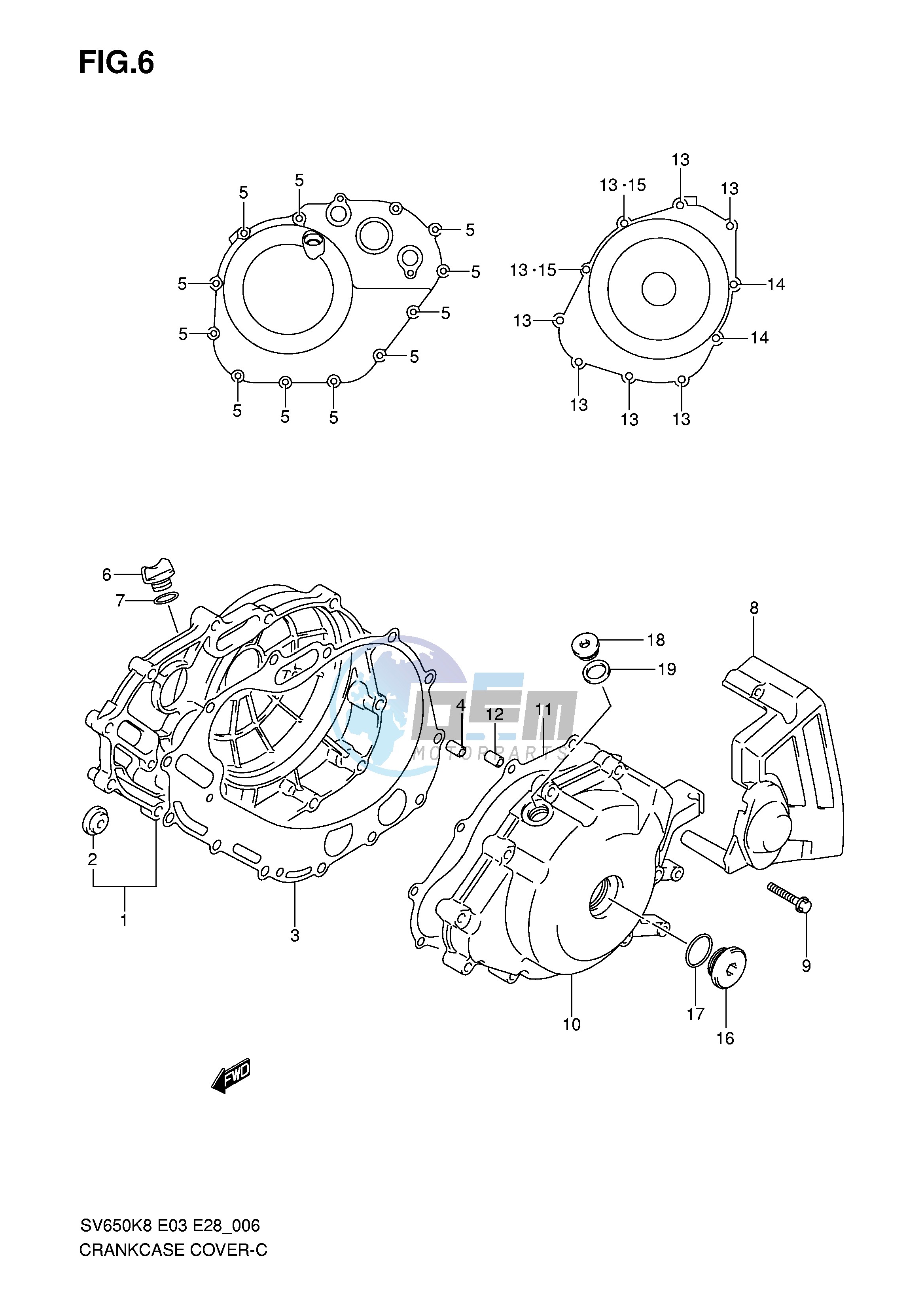 CRANKCASE COVER