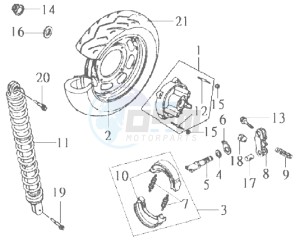 DD50 FIX 25 KMH E2 drawing REAR WHEEL