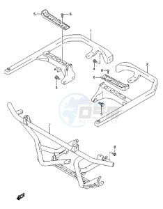 LT-A750X drawing FOOTREST