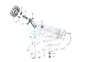 ICE 50 drawing Rear brake shoes