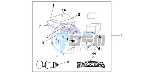 TOP BOX 35 L R-302MP