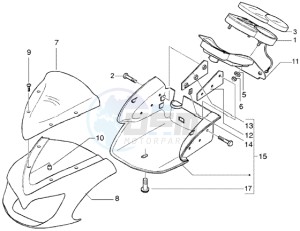 DNA 50 m.y. 2005 drawing Fairings-meter combination