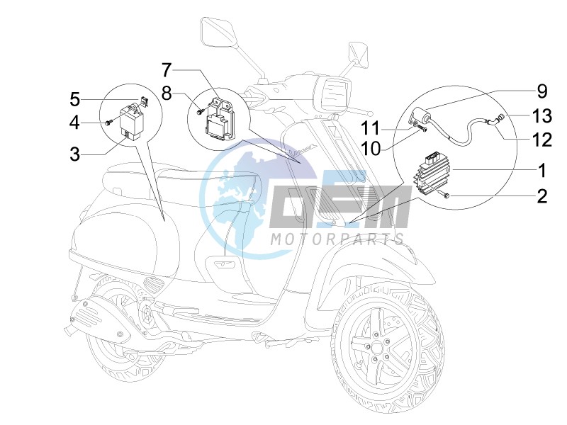 Voltage Regulators -ECU - H.T. Coil