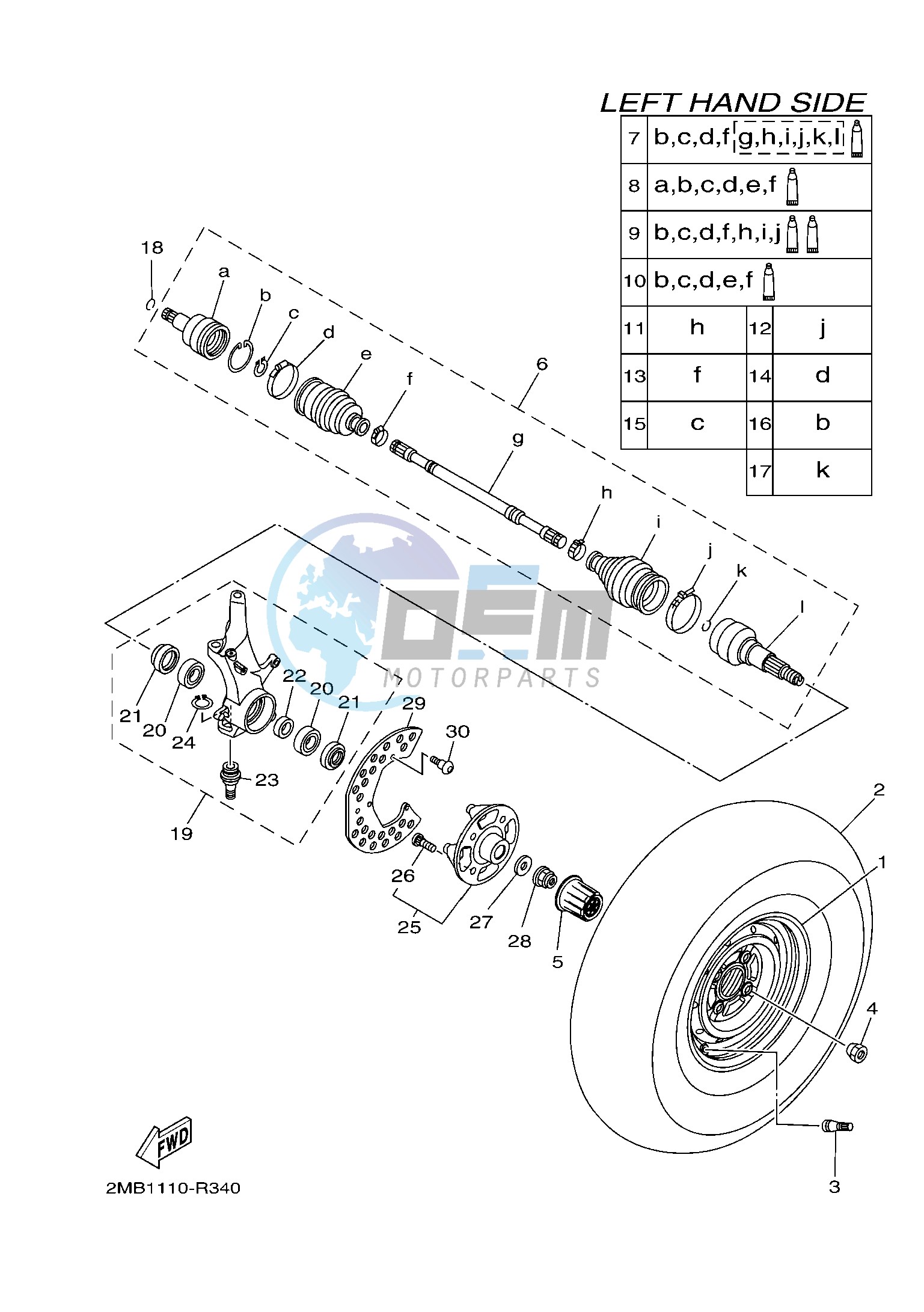 FRONT WHEEL