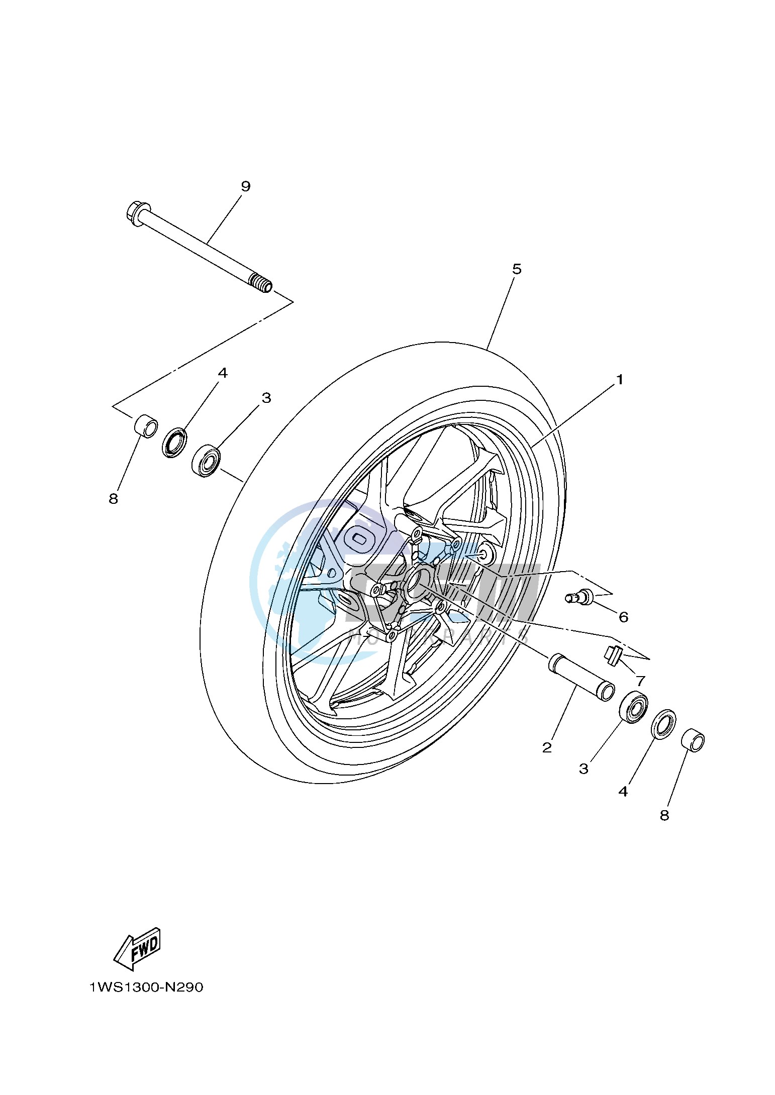 FRONT WHEEL