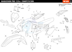 MARATHON-125-PRO-COMPETIZIONE drawing COWLING