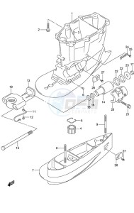 DF 250 drawing Drive Shaft Housing