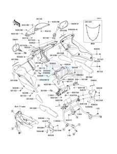 ZR 750 K [Z750S] (K6F) K6F drawing COWLING