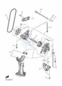 YZF600W YZF-R6 (BN6U) drawing OIL PUMP