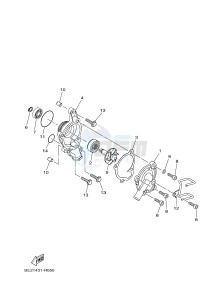 MWS150-A (BB81) drawing WATER PUMP